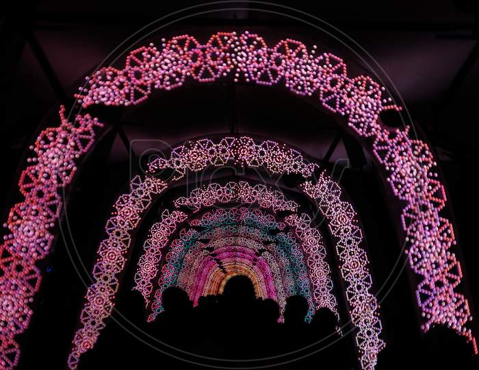Light Tunnel (Christmas Illumination)