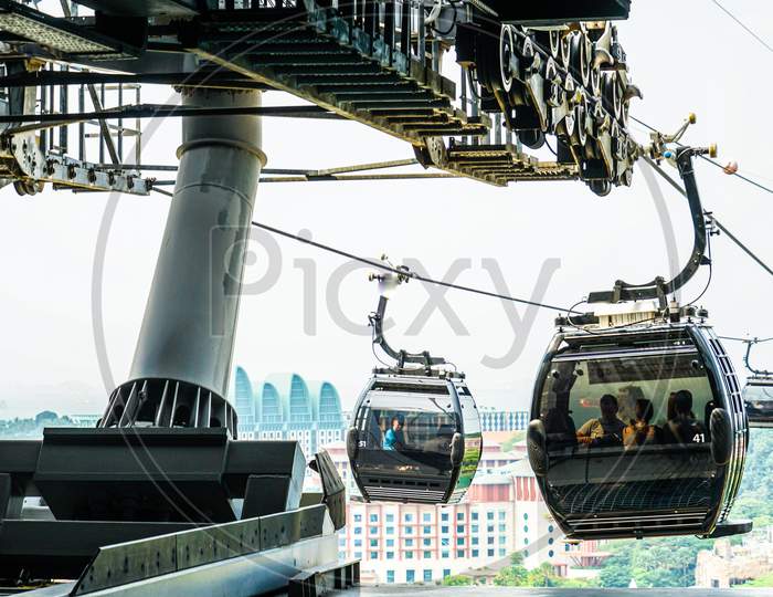 Singapore Sentosa Island Cable Car