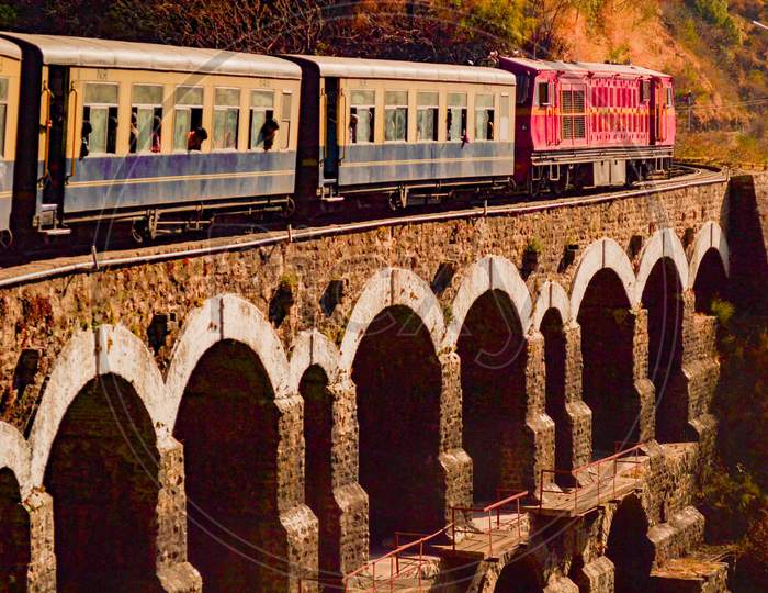 The Simla mountain railway