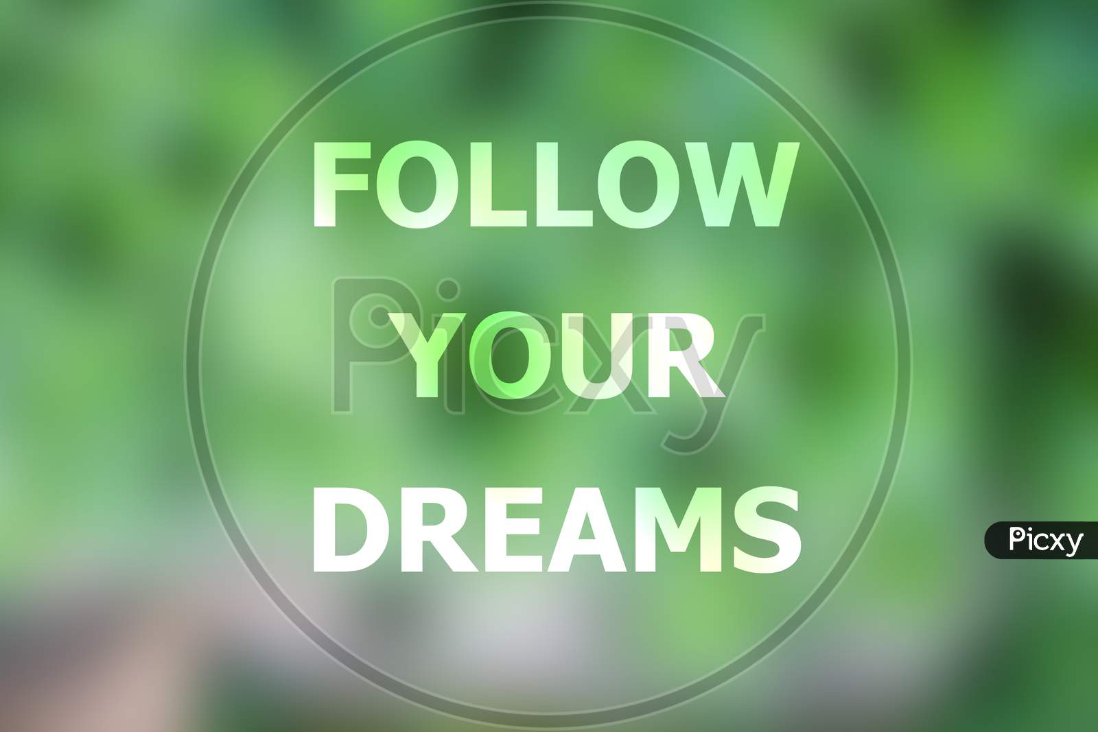 Follow Your Dreams Inspirational Quote