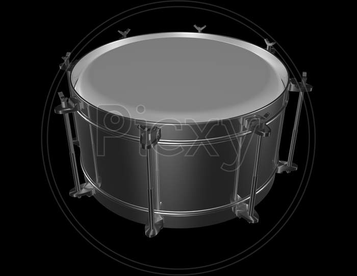 band drum for music 3d illustration