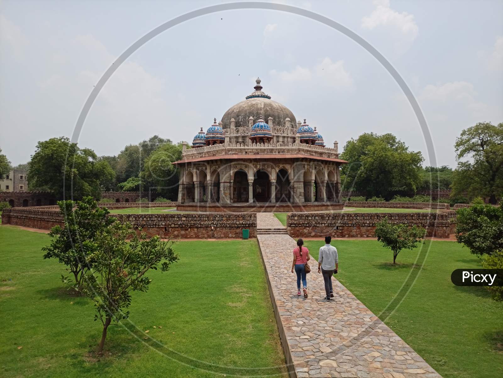 Heritage Site Isa khan Tomb Delhi