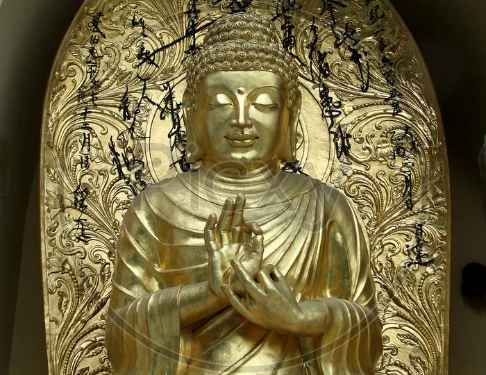 Serene Buddha Icon