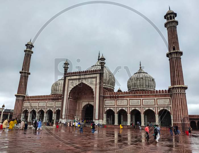 Delhi jama masjid