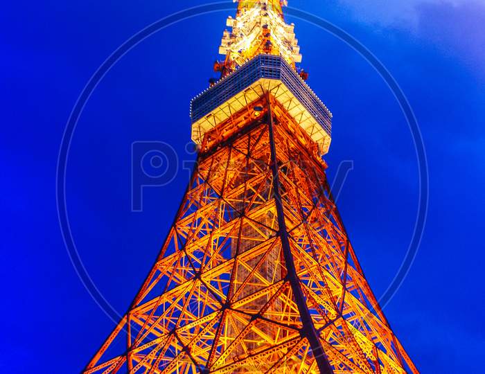 Light-Up Tokyo Tower Night View