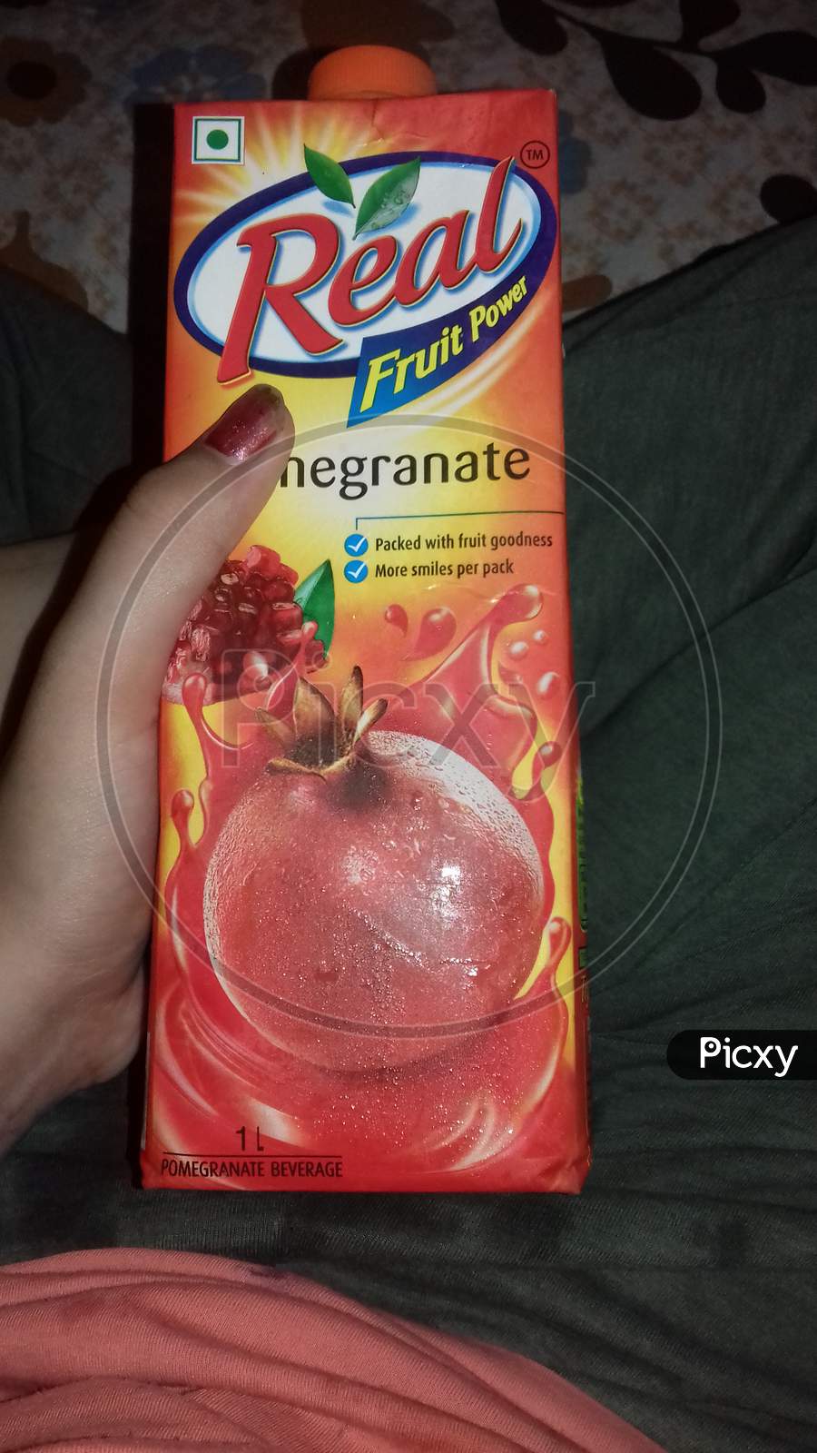 Real deals pomegranate juice