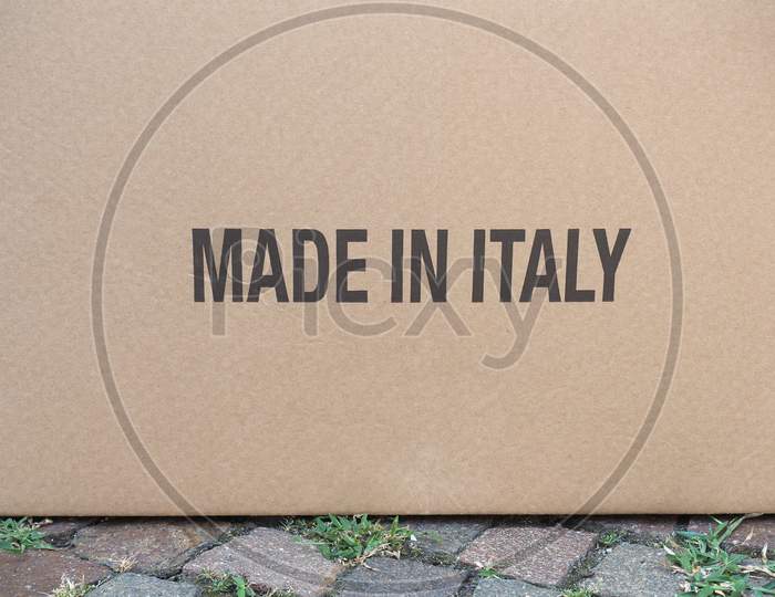 Made In Italy On Packet
