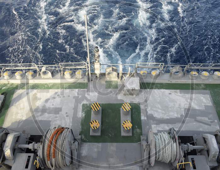 poop deck of a ship