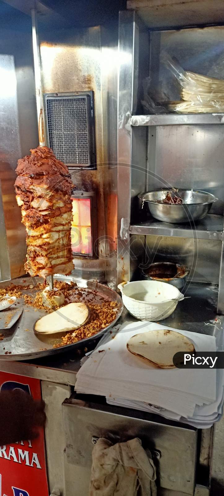 Chicken Shawarma Arabian foods