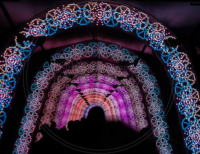 Light Tunnel (Christmas Illumination)