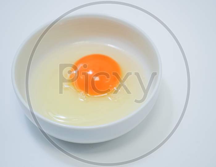 Image Was Placed In A Dish Egg