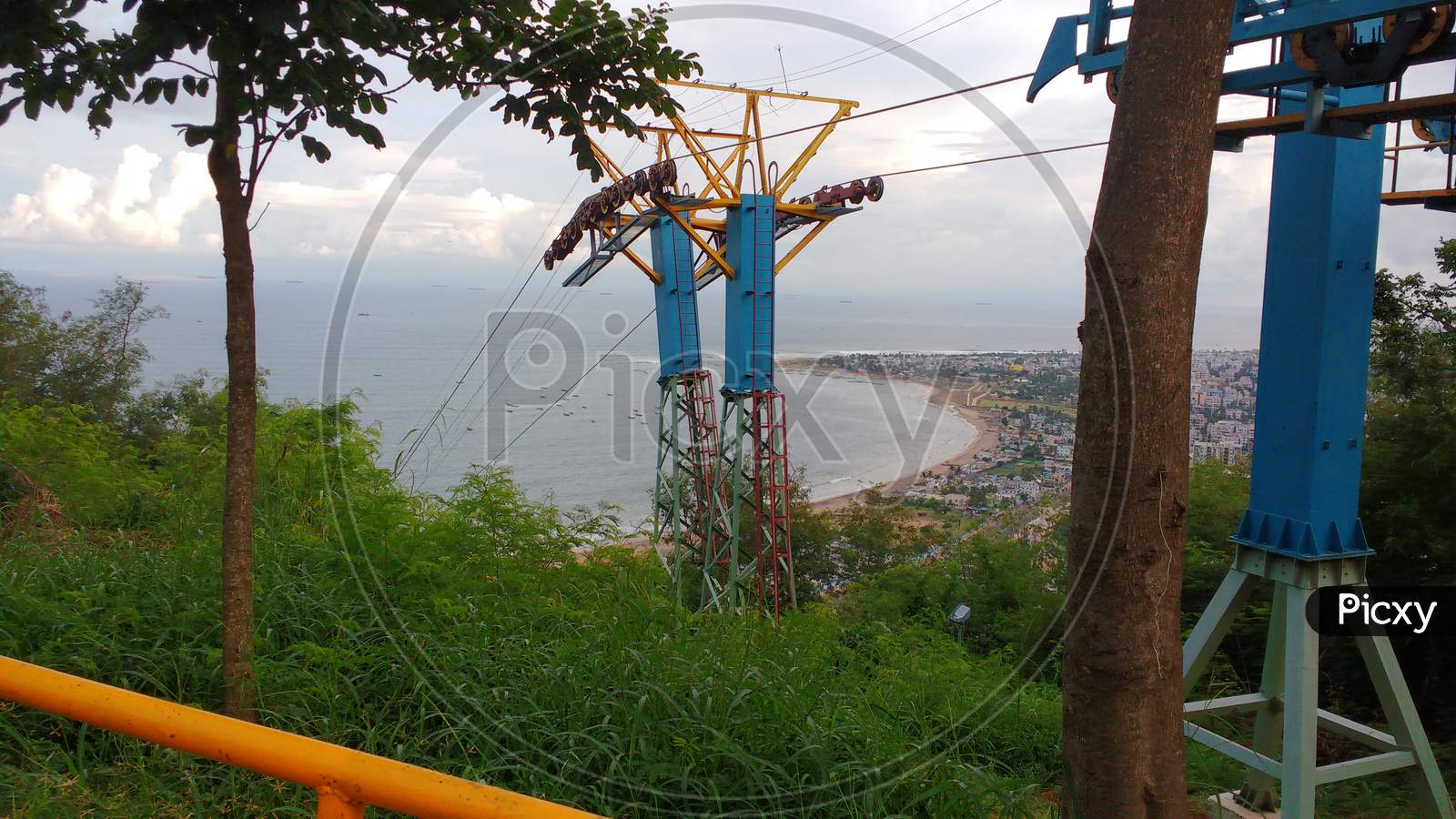 kailashgiri vizag, view from kailashgiri vizag beach, visakhapatnam beach images