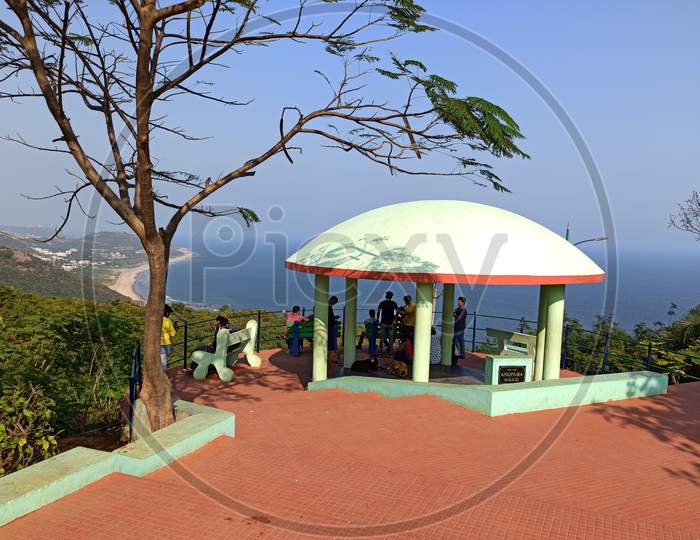 kailashgiri vizag, view from kailashgiri vizag beach, visakhapatnam beach images