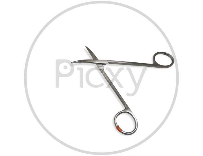 Medical Surgical Curved Metzenbaum Scissor, Using For Cut Human Body Tissue During Surgery