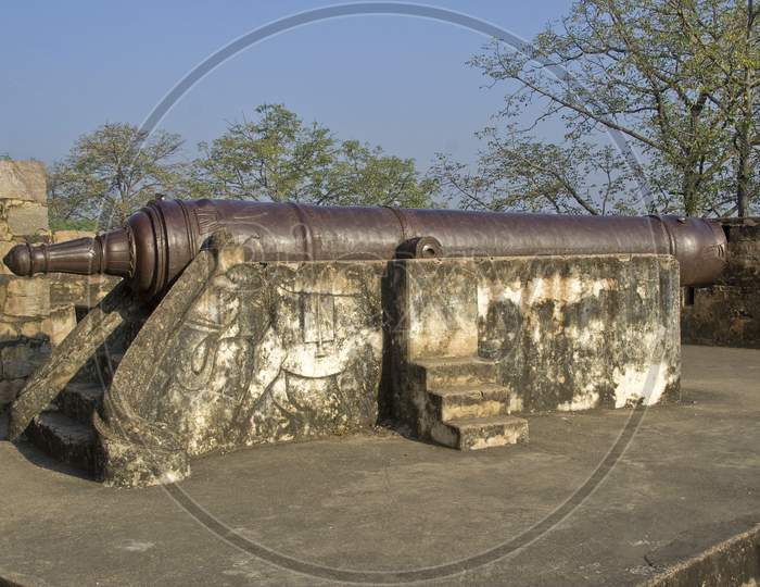 Cannon At Jhansi Fort