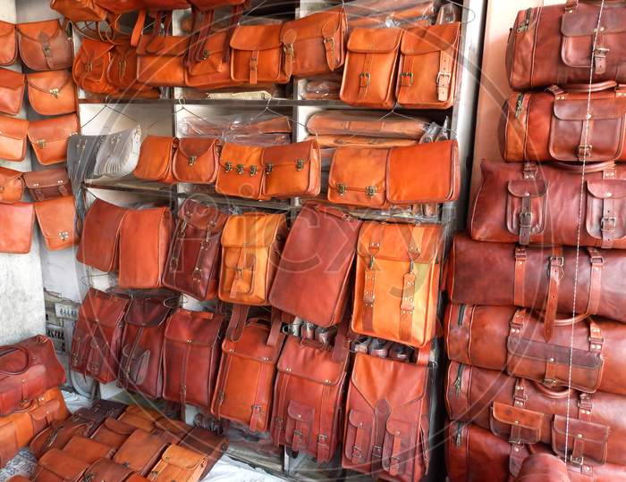 Handicraft leather bags
