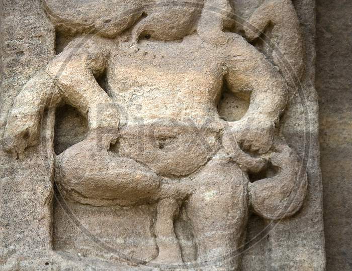 Ganesha Sitting With Smile