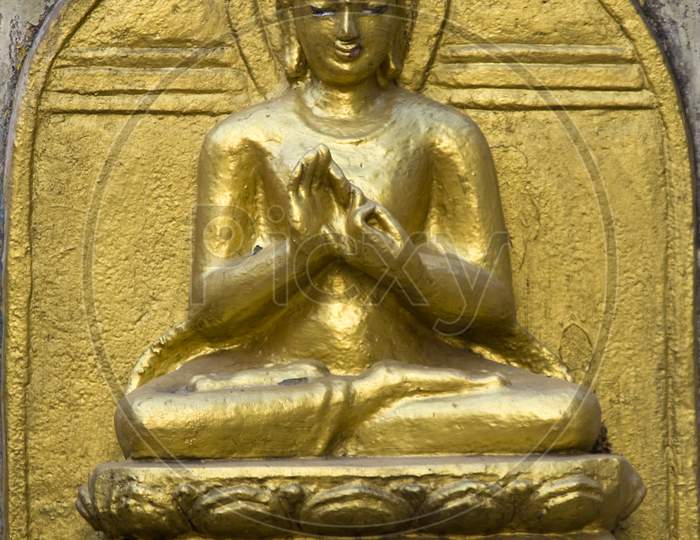 Serene Mood Of Buddha