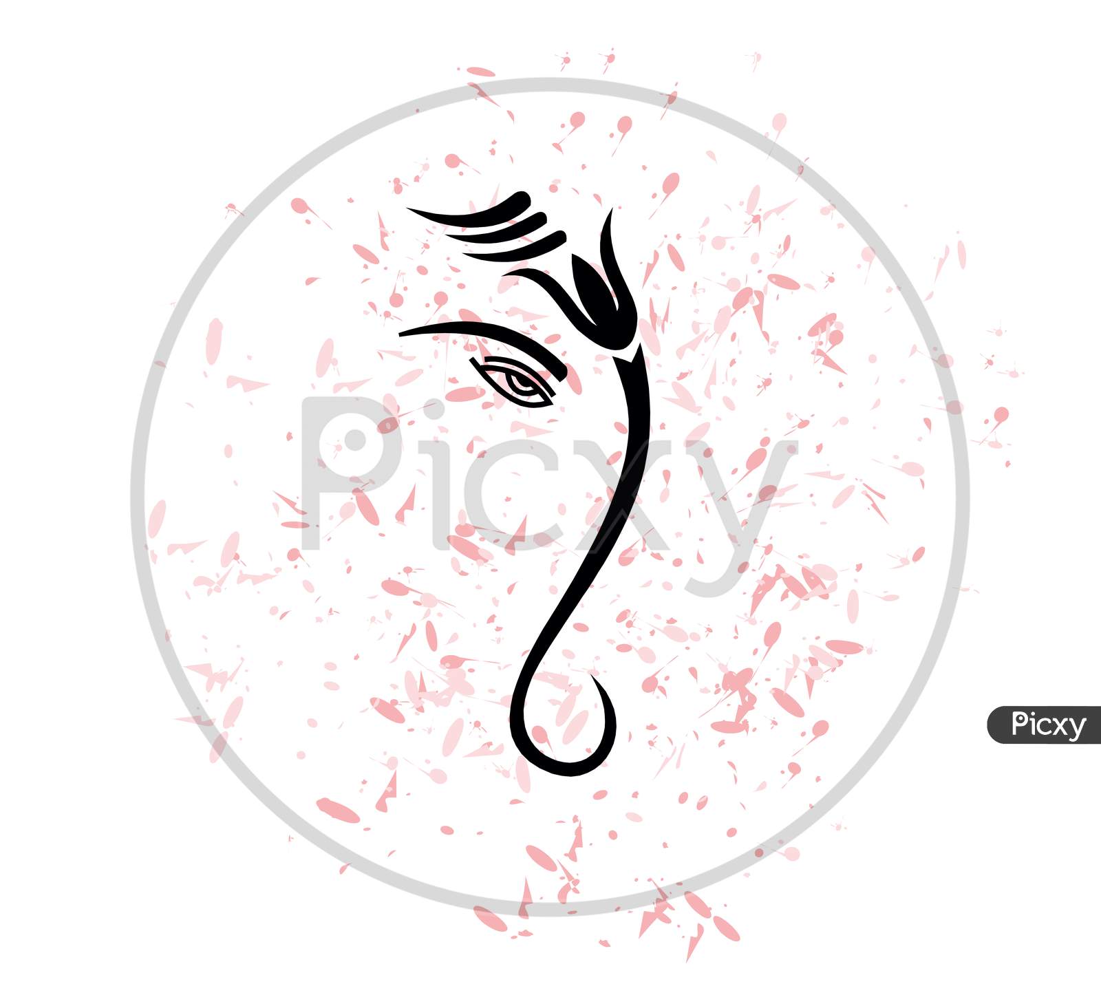 Transparent Free Watermark Clipart - Ganpati Mandal Logo Design, HD Png  Download , Transparent Png Image - PNGitem