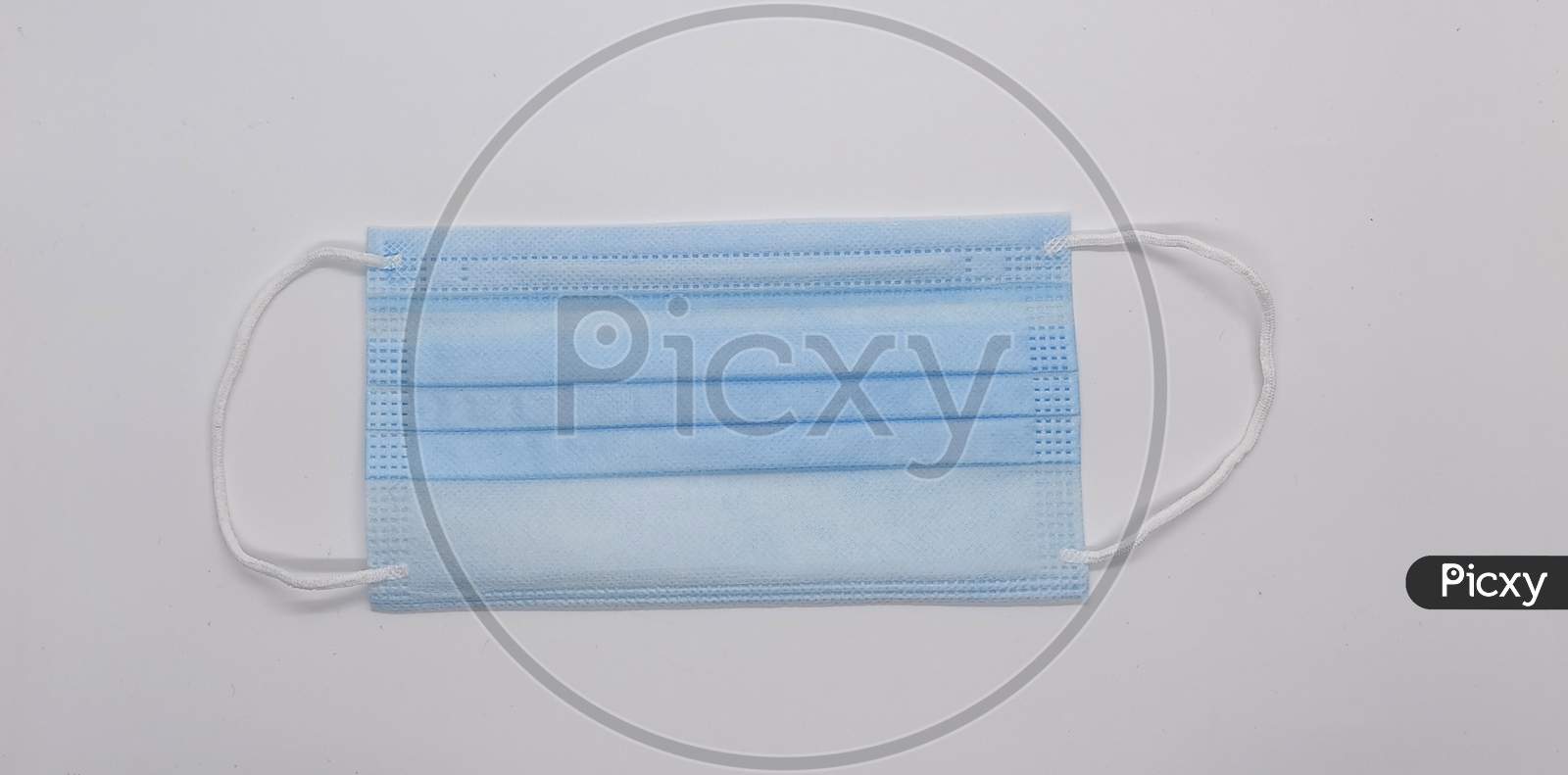 Surgical Mask In White Background