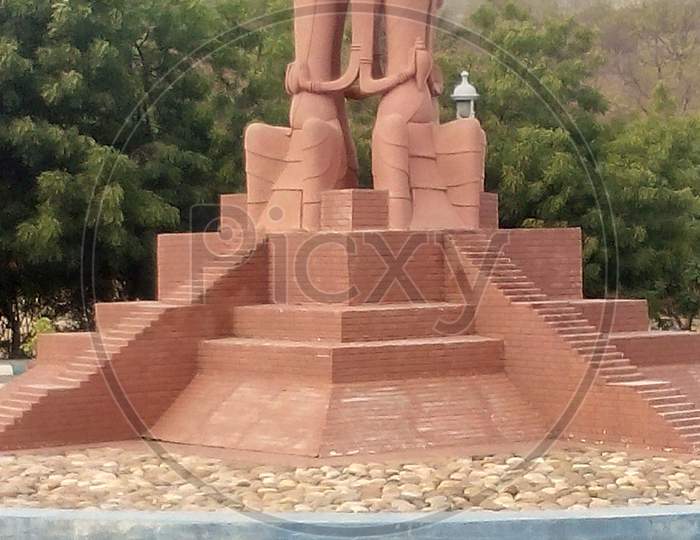 Statue in Ramoji film city