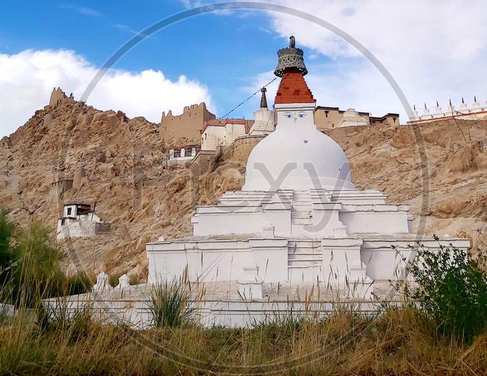 Stupa at shey place