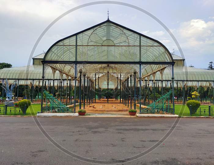 The Glass House, Lal Bagh Botanical Gardens, Bangalore, India.