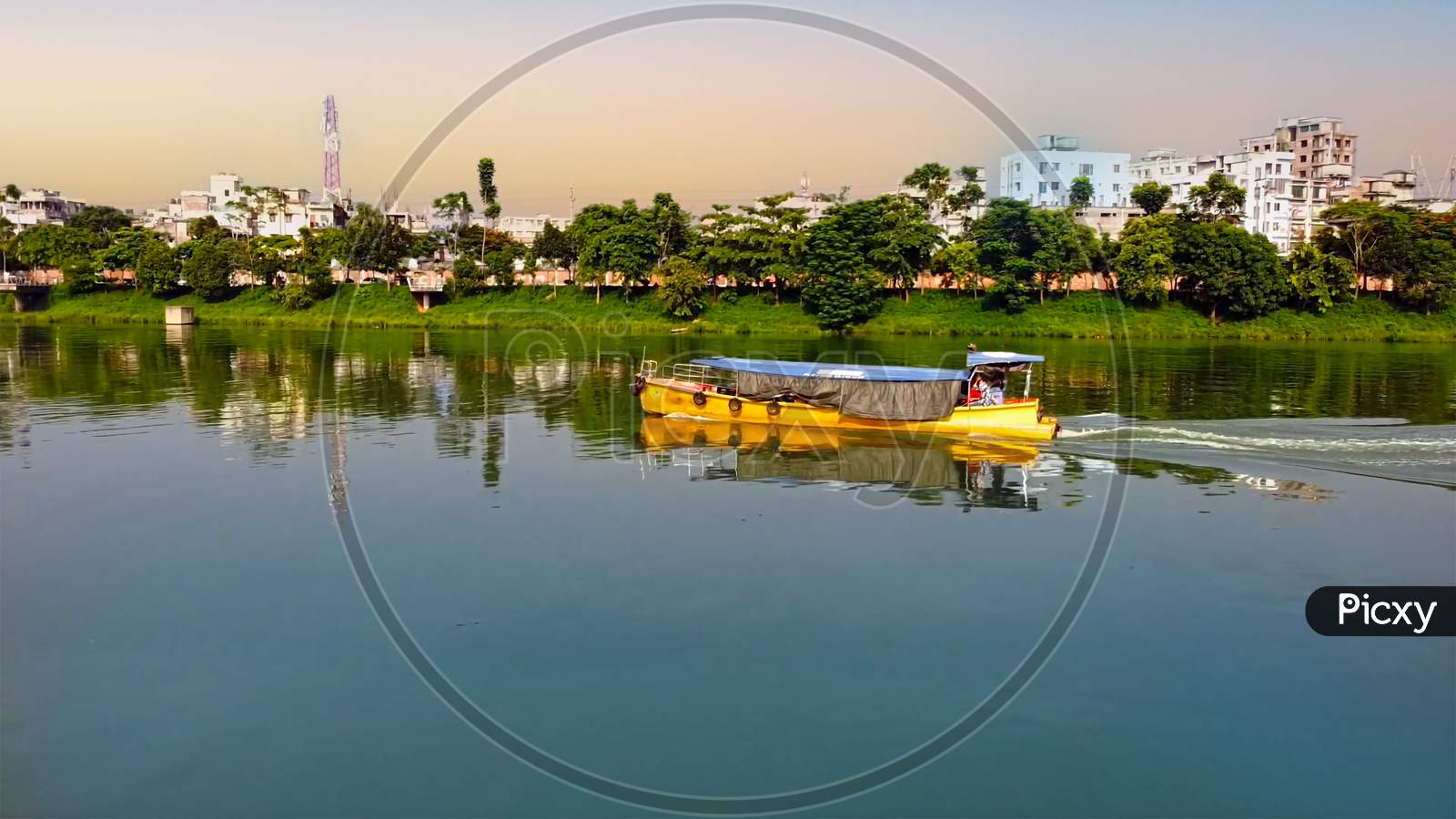Hatirjheel Is A Lakefront In Dhaka, Bangladesh.