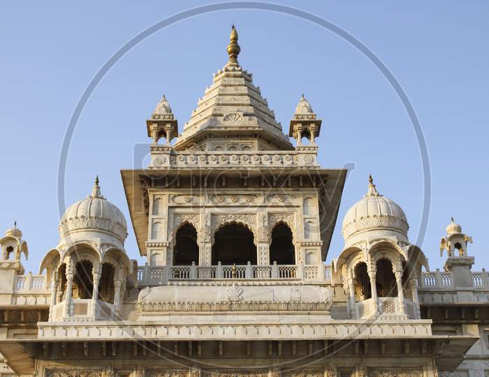 The Jaswant Thada Mausoleum, Made From White Marble