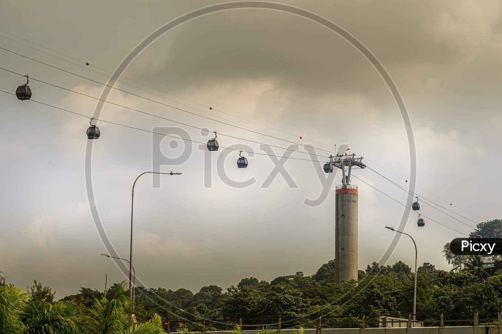 Singapore Sentosa Island Cable Car