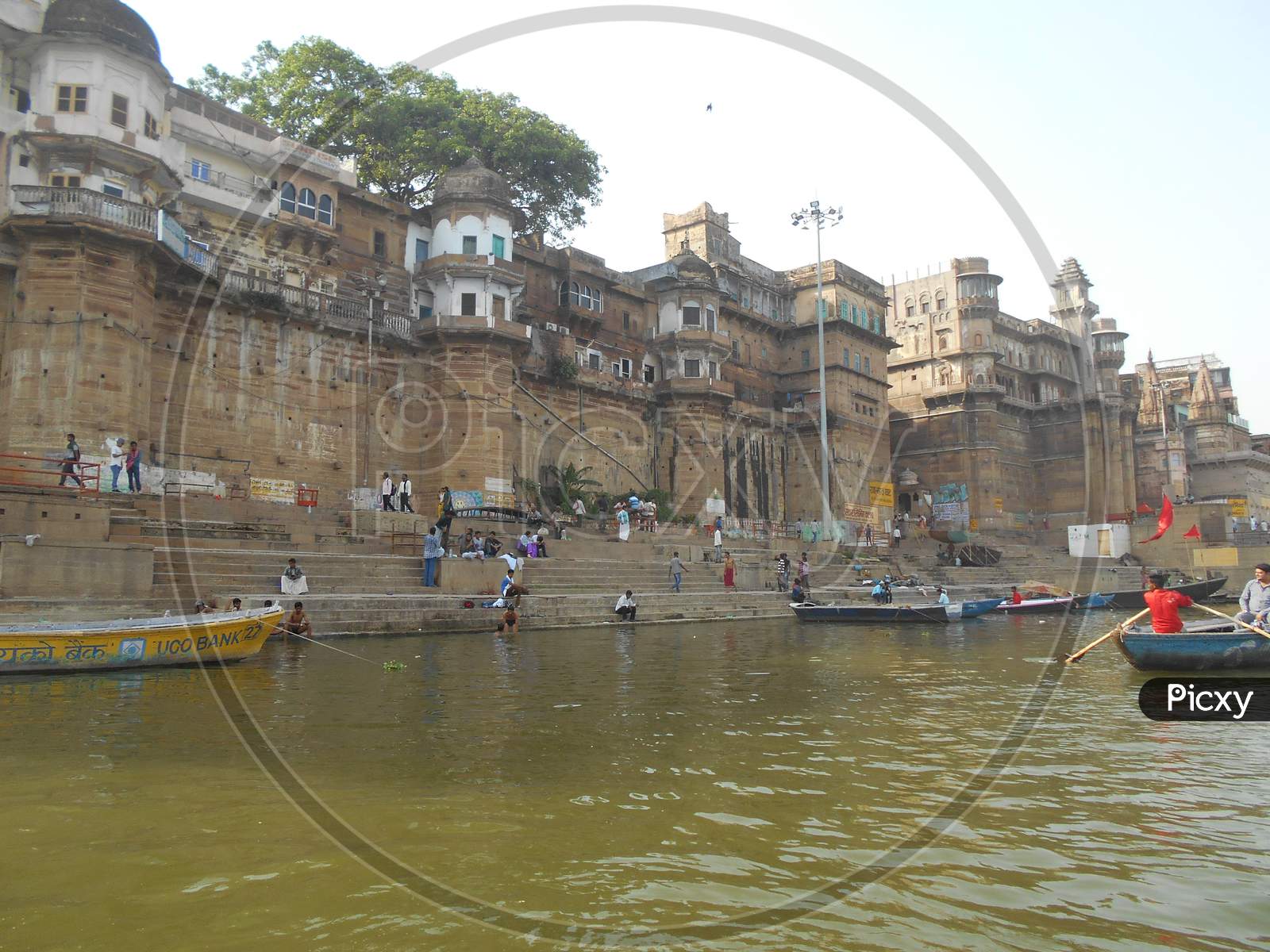 Image of Varanasi Also Known As Benares, Banaras Or Kashi Is A City On The  Banks Of The River Ganges In Uttar Pradesh, India-EP069953-Picxy