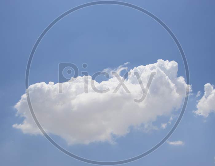 Beautiful View Of Blue Sky And White Clouds