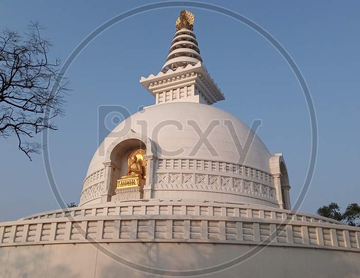 Vishwa Shanti Stupa at Rajgir