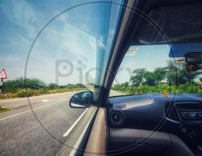 Road, Highway, Car Drive