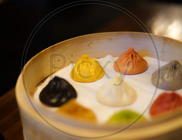 Image Of Colorful Dumplings Of Taiwan