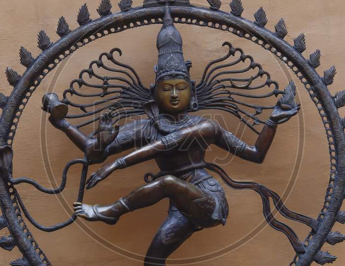 Natraj, The Fierce Dance Form Of Lord Shiva. Nataraja.