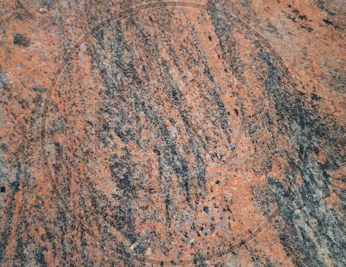Beautiful Maroon Or Brown And Black Color Natural Stone Granite Slab Backdrop