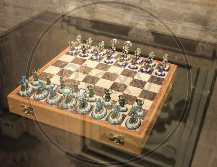 Regal Chessboard At Palace