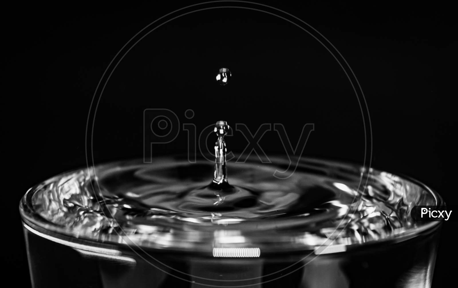 Image of Water Drop Bounce-BW957986-Picxy