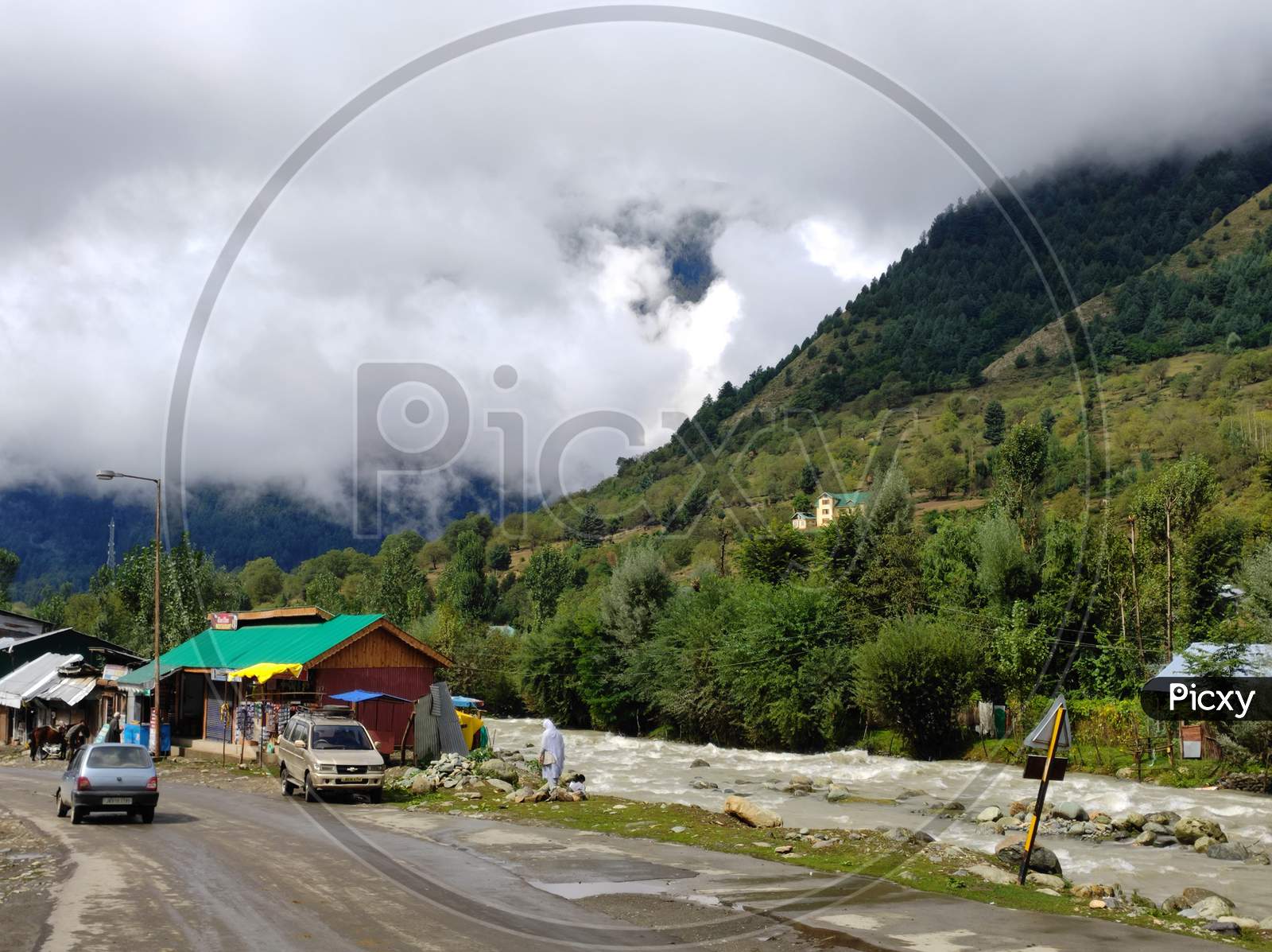 View Of Pahalgam, Kashmir