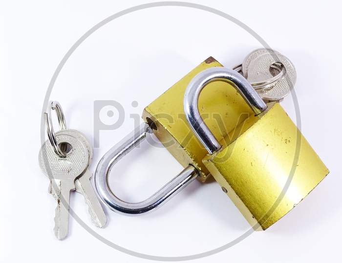 The keys in the lock