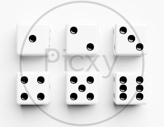 3d Illustration: Four Colored Transparent Plastic Board Game Pieces With  Reflection And Two White Dice With Black Dots Isolated On White Background  Stock Photo, Picture and Royalty Free Image. Image 78593098.