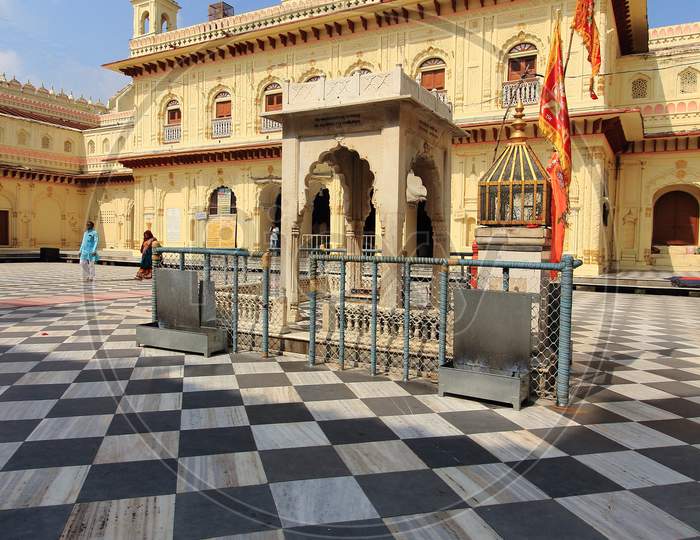 Lord Rama's father King Dasharatha's  royal court Kanak Bhawan ".