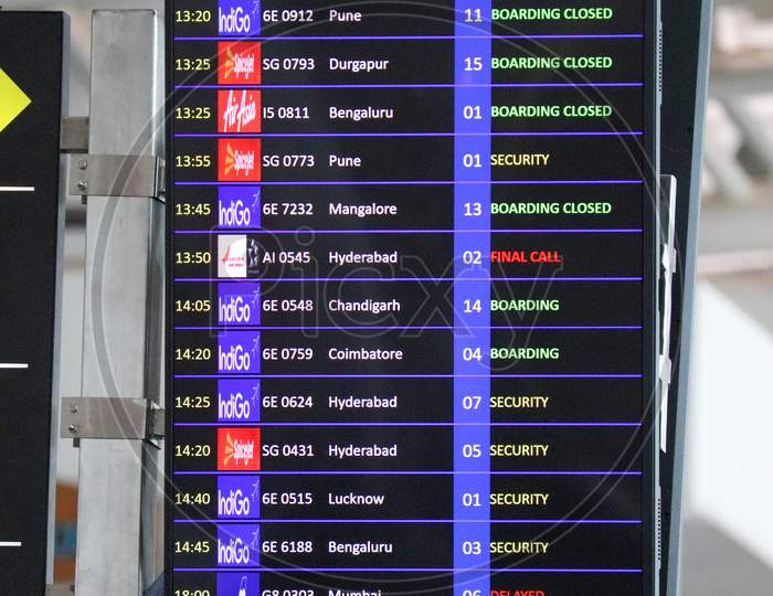 Flight Information Departures Status In Chennai Airport