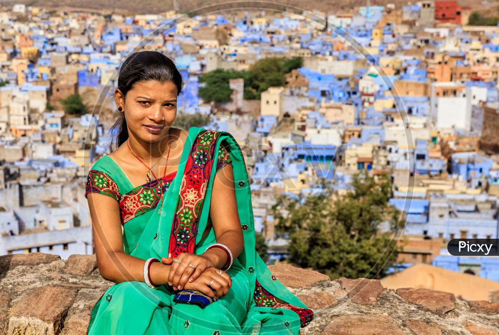 Young Indian woman , Jaipur, India