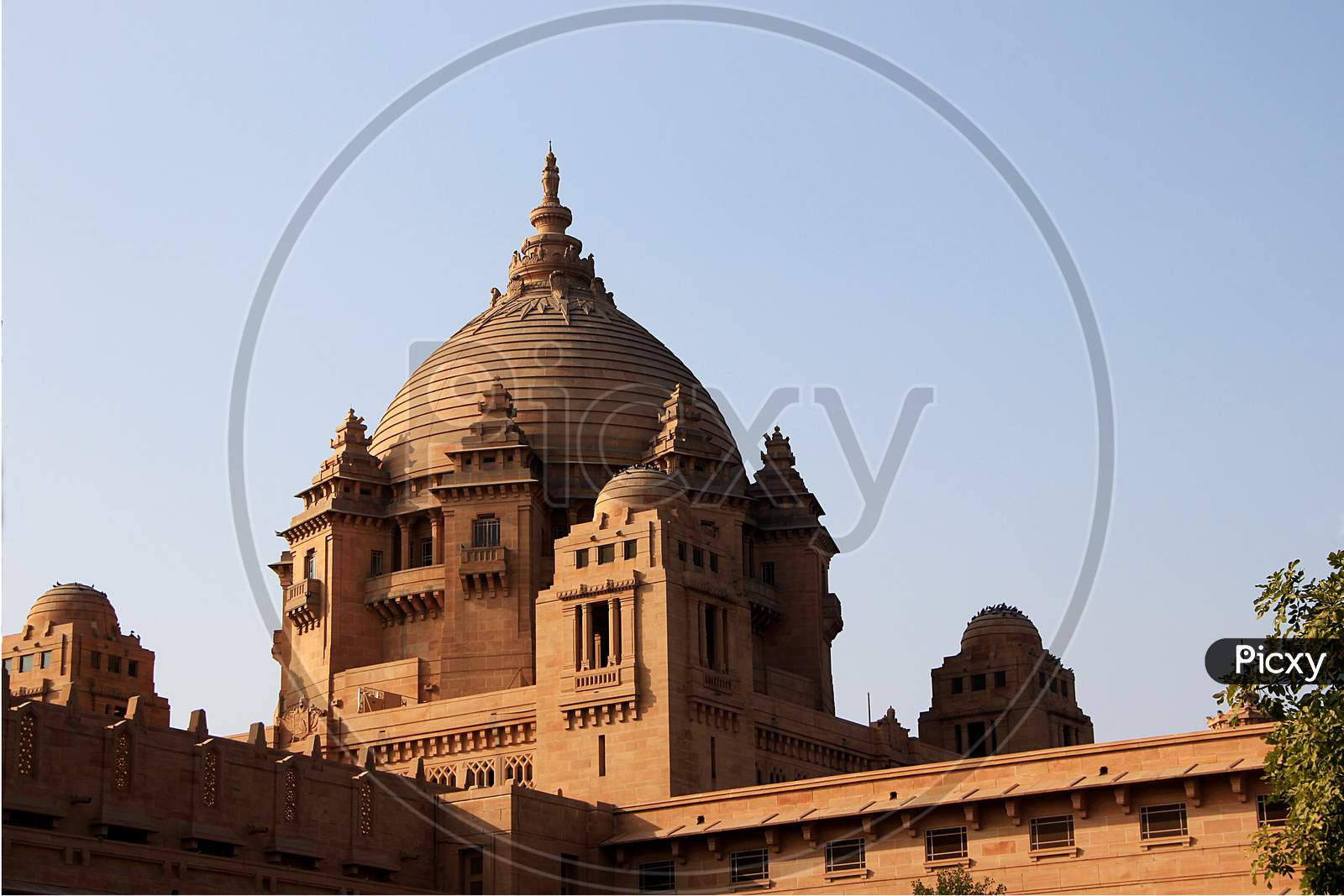 Central Dome Of Umaid Bhavan