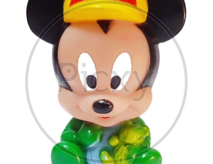 Mickey Mouse Toy with white background