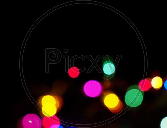 3D particle blur effect overlay  Stock image