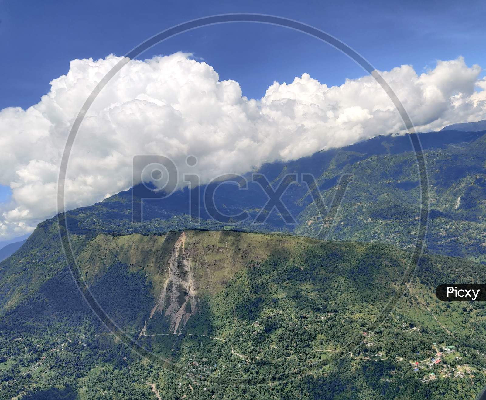 Mountains view sikkim