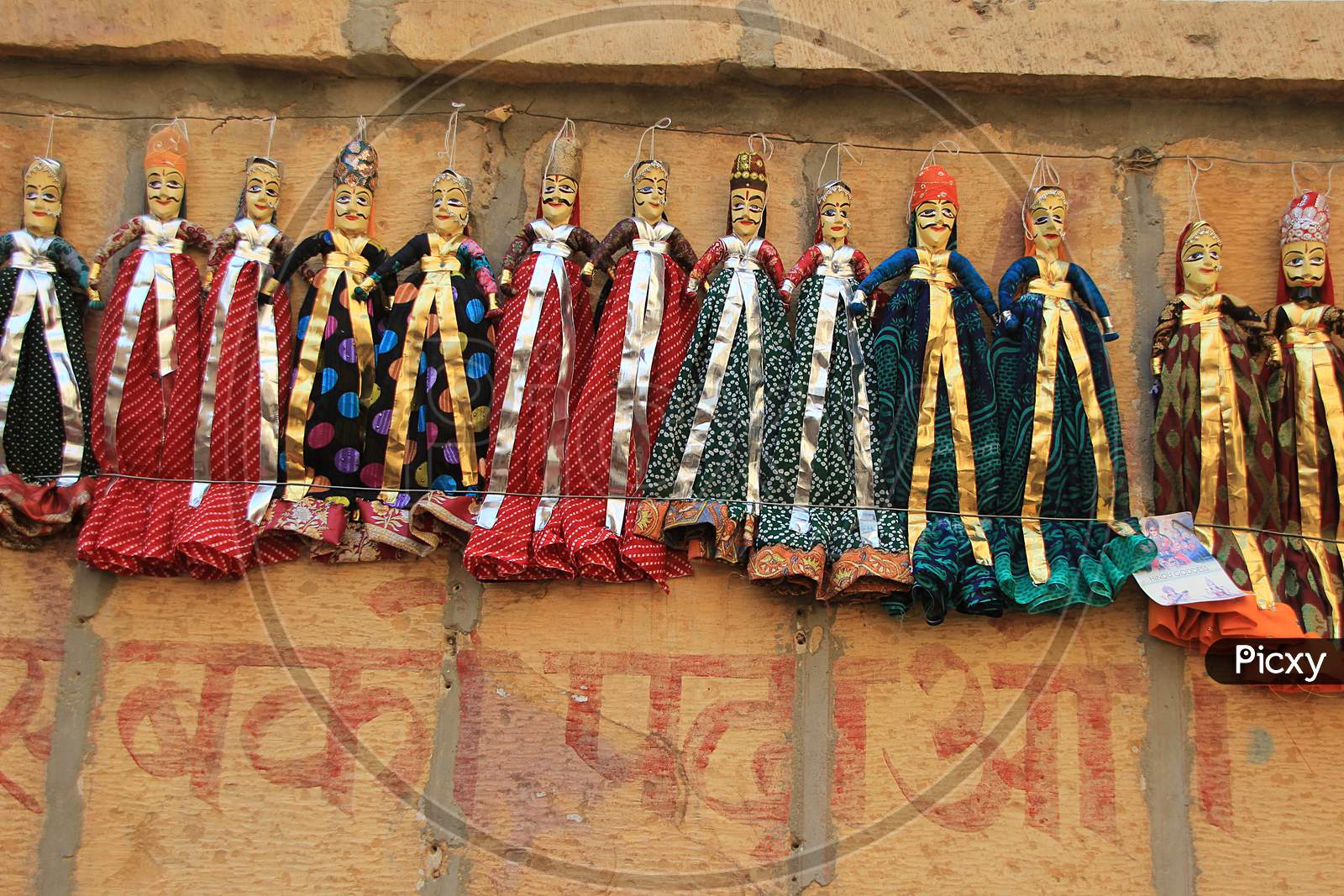 Rajasthani Dolls On Display